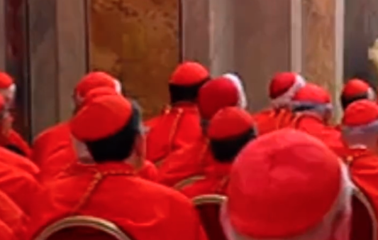 Humo negro en el Vaticano